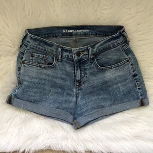 Old Navy Distressed Boyfriend Jean Shorts